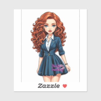 Sticker en vinyle coupé sur mesure