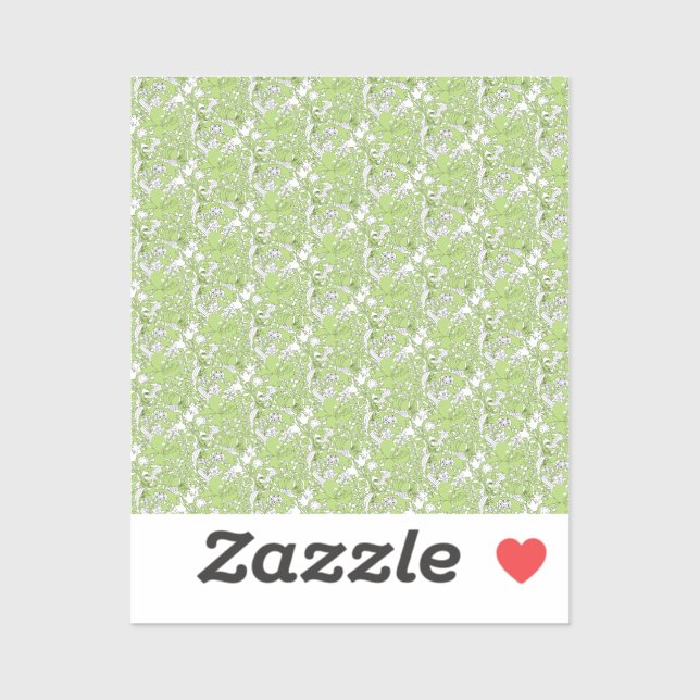 Sticker en vinyle coupé sur mesure (Feuille)