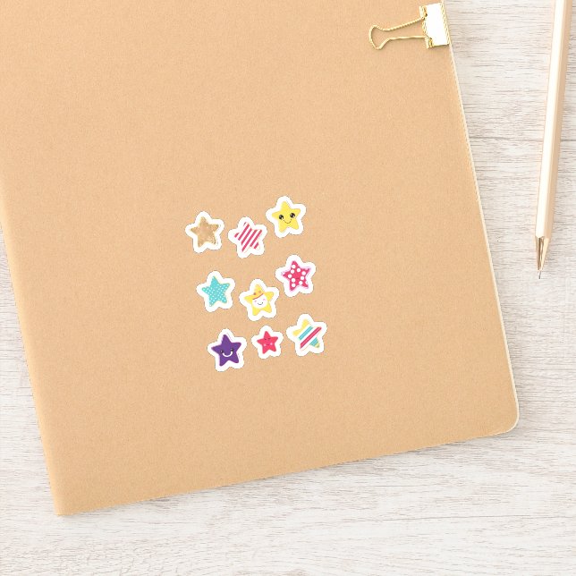 Sticker en vinyle coupé sur mesure (Carnet)