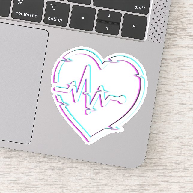 Sticker en vinyle de 3 po x 3 po sur mesure extra- (Détail)