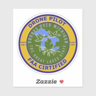 Sticker en vinyle de 4 po x 4 po