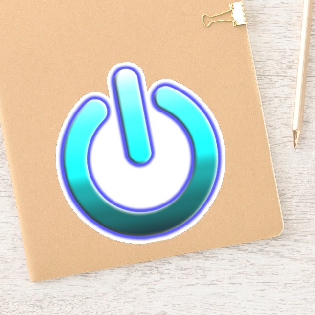Sticker en vinyle de 6 po x 6 po sur mesure (Carnet)