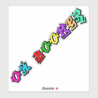 Sticker en vinyle de amorce OK