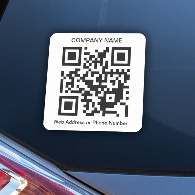 Sticker en vinyle de code QR personnalisé (Créateur téléchargé)