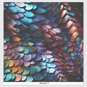 Sticker en vinyle de Dragon Scales