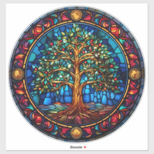 Sticker en vinyle de l'arbre de vie