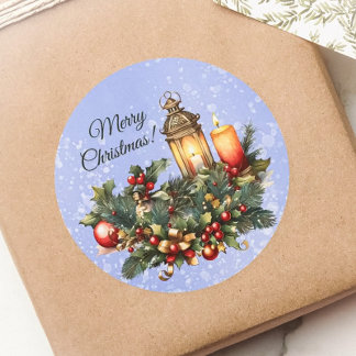 Sticker en vinyle de Noël