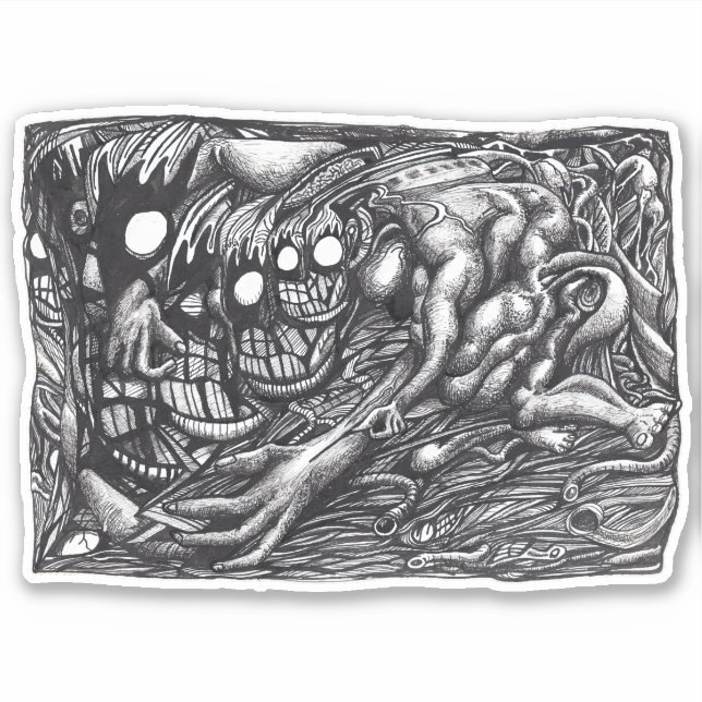 Sticker en vinyle Dream Mother Grendel (Devant)