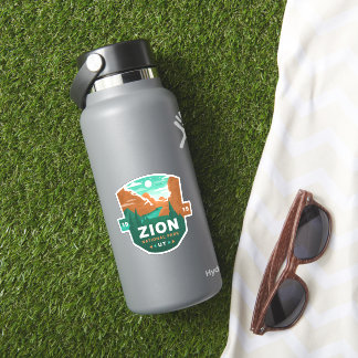 Sticker en vinyle du parc national Zion