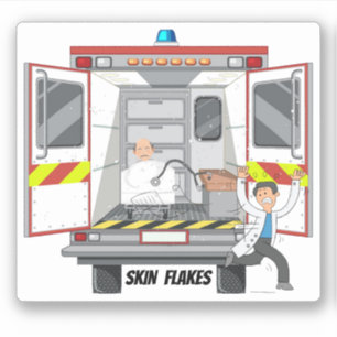 Sticker en vinyle EMS 911 Paramedic