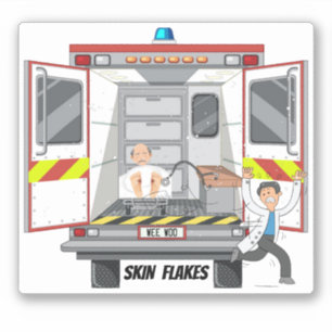 Sticker en vinyle EMS 911 Paramedic