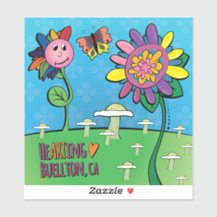 Sticker en vinyle - Fun Nature -Buellton.Art