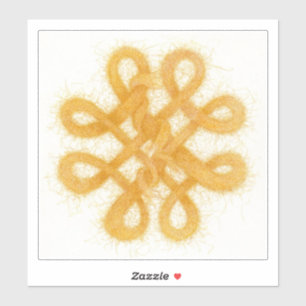 Sticker en vinyle Gold Celtic 8 pouces