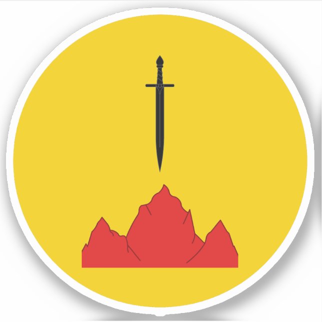 Sticker en vinyle Isenfir SCA (Devant)