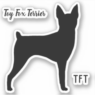 Sticker en Vinyle Silhouette Fox Toy