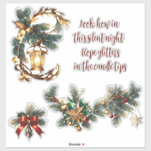 Sticker en vinyle sur mesure Christmas_17
