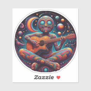 Sticker en vinyle sur mesure SAM Cosmic Circle