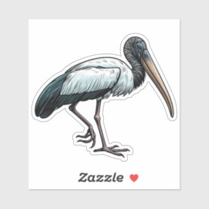 Sticker en vinyle taillé sur mesure pour l'oiseau