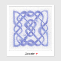 Sticker en vinyle VIOLET CELTIC KNOT 6"