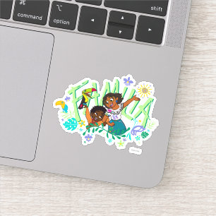 Sticker Encanto   Antonio & Mirabel - Familia