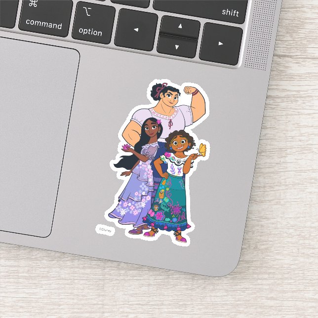 Sticker Encanto | Luisa, Isabela et Mirabel (Détail)