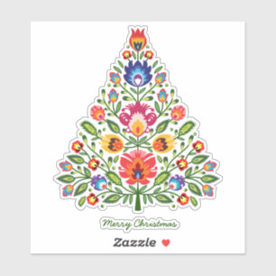 Sticker Enchantement populaire : Arbre de Noël
