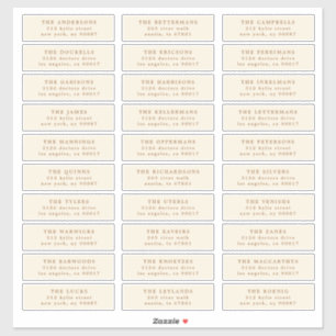 Sticker Enchanter Classic Élégance Noël