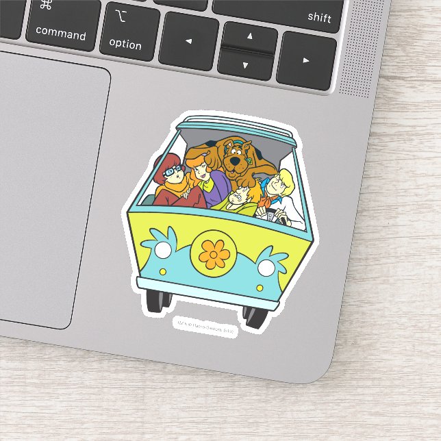 Sticker Encombré Dans La Machine Mystérieuse (Détail)