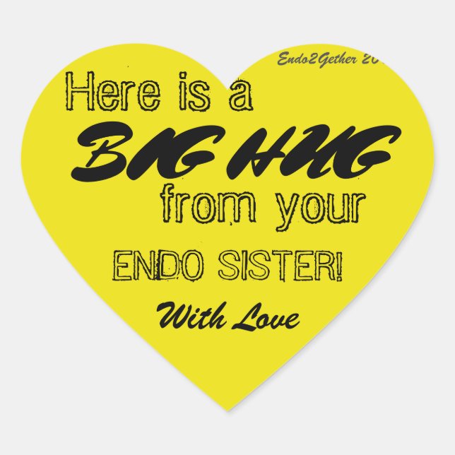 Sticker Endo Sister Hug (Devant)