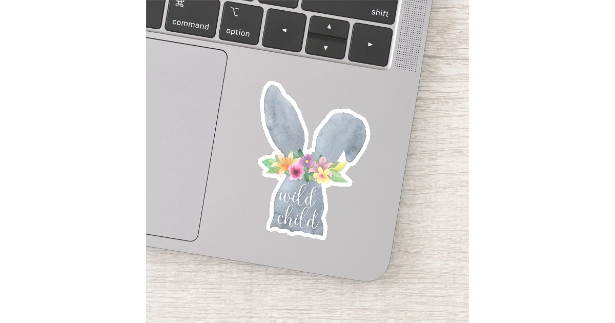 Sticker Enfant Sauvage Citation De La Couronne De Fleurs Zazzle Ca Sticker Enfant Sauvage Citation De La Couronne De Fleurs Zazzle Ca