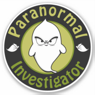 Sticker Enquêteur paranormal
