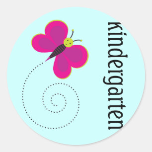 Sticker enseignant de la maternelle mignonne