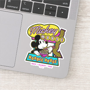 Sticker Enseigne de la Maison de Nouilles de Mickey Mouse