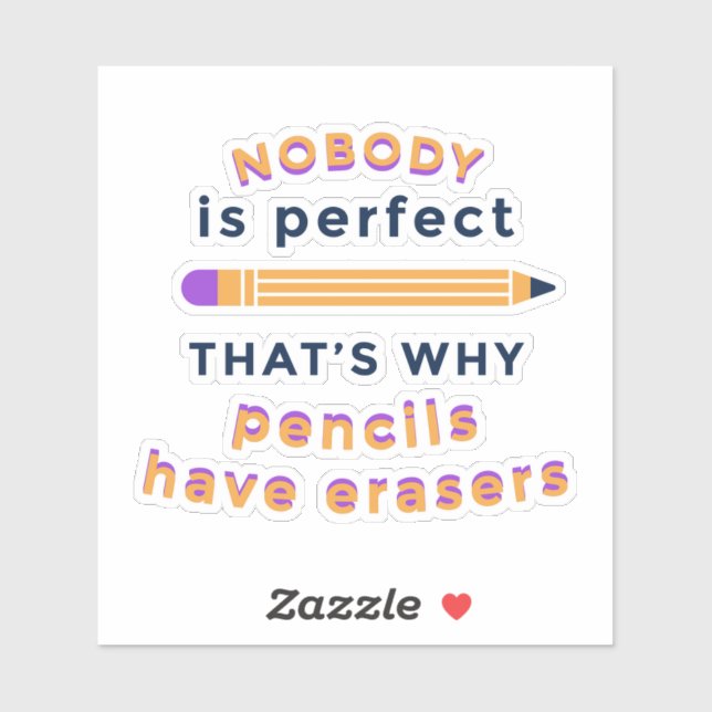 Sticker ✨ Enseigner. Amour. Inspirer les TICKERS (Feuille)