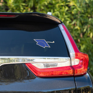 Sticker Ensemble de 8 majuscules bleues sur mesure