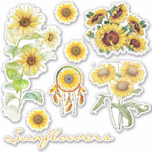Sticker ensemble de Tournesol (Devant)