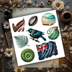 Sticker Ensemble Kiwiana de Nouvelle-Zélande 1