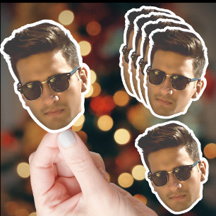 Sticker Enterrement de vie de jeune fille découpe personna