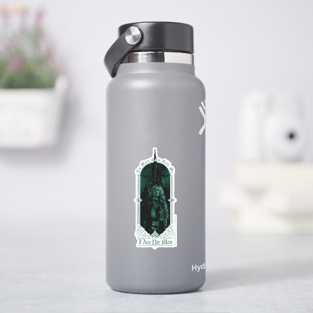 Sticker Éowyn Vs SAURON™ "I Am No Man" Rohan Graphic (HydroFlask)
