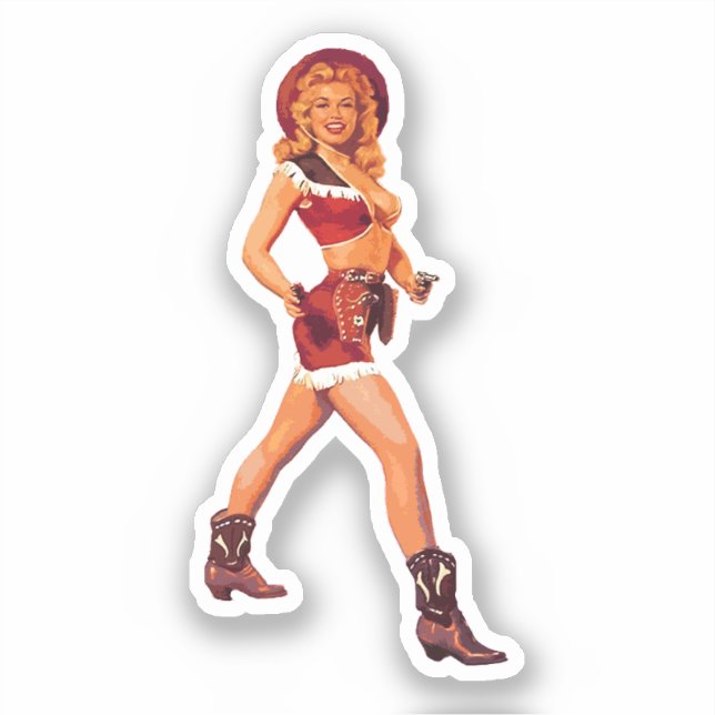 Sticker Épingle de fille (Recto)