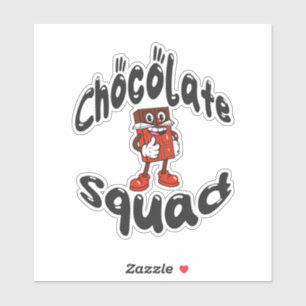 Sticker Équipe de chocolat