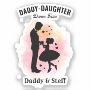 Sticker Équipe de danse papa-fille (3) T-shirt