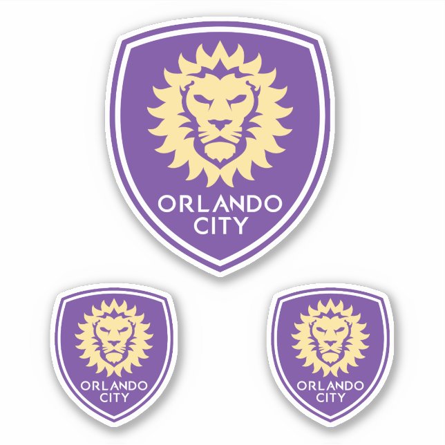 STICKER ÉQUIPE DE SC-MLS D'ORLANDO (Devant)