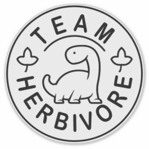 Sticker Équipe Herbivore