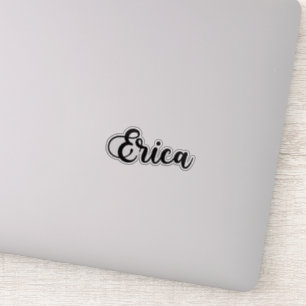 Sticker Erica Nom - Calligraphie manuscrite