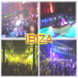 Sticker ES Ibiza ^ discothèques à Ibiza