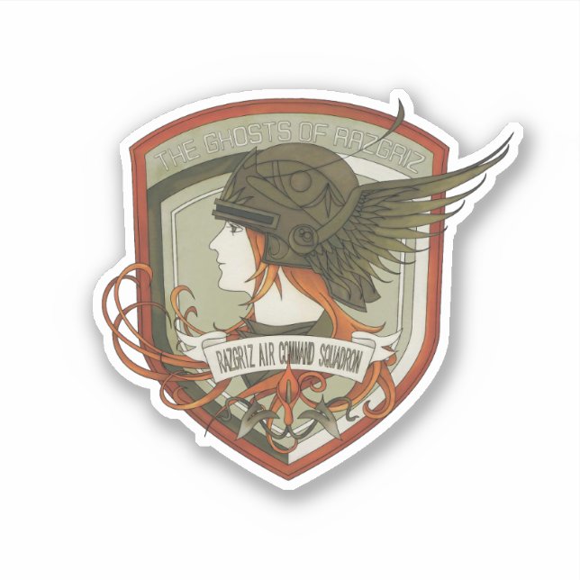 Sticker Escadron Razgriz (Devant)