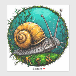 Sticker Escargot Mignon