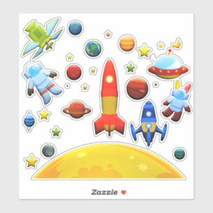 Sticker Espace extérieur