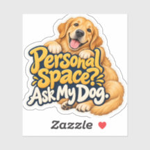 Espace Personnel ? Demandez à Mon Chien. Autocolla